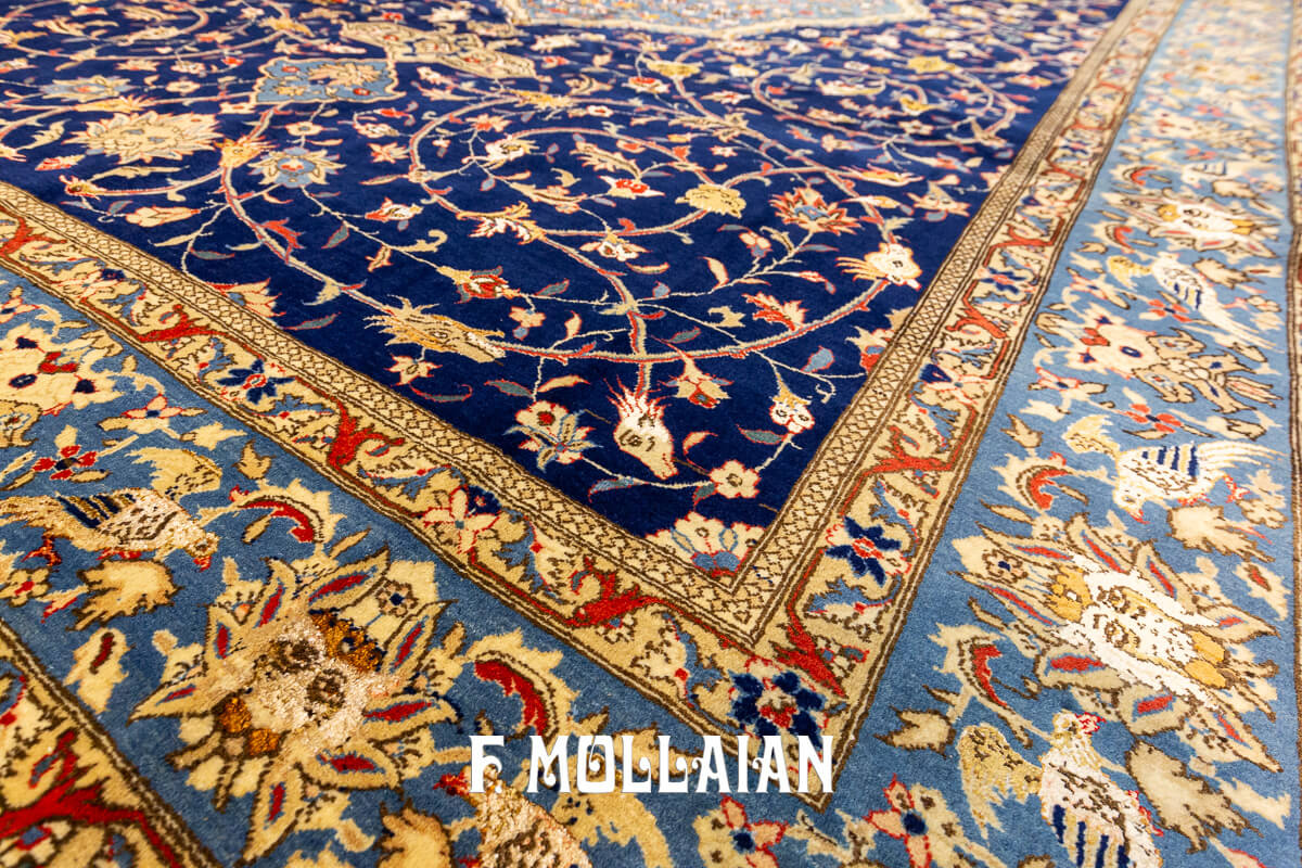 Tehran Rug Part Silk n°:543574